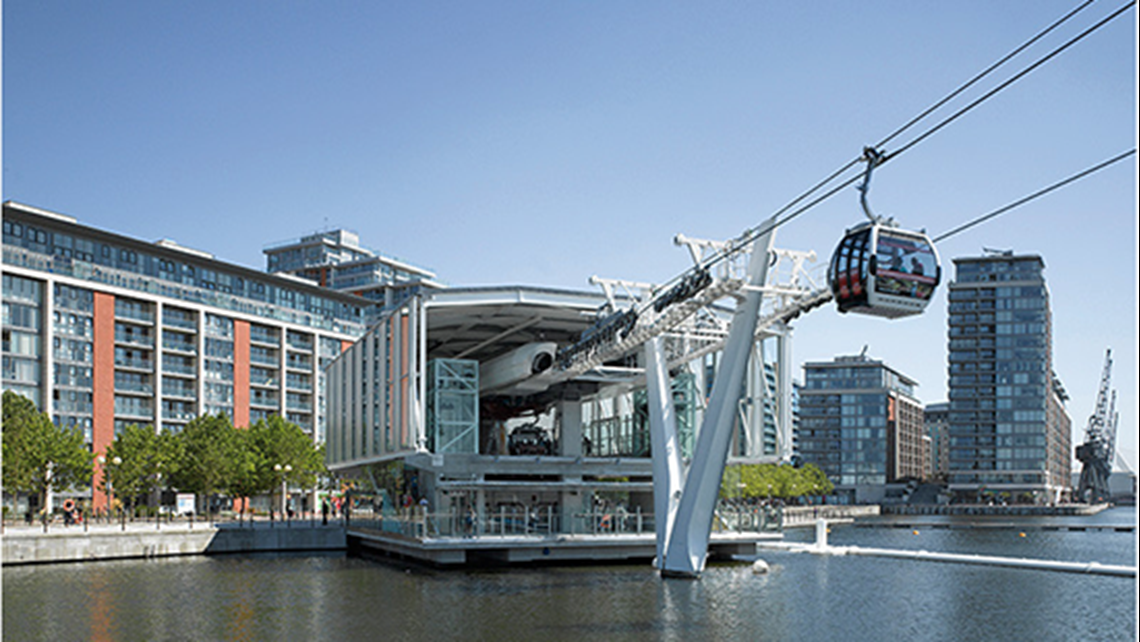 Leonova Emerald keeps Emirates Air Line cable cars flying safely Leonova Emerald keeps Emirates Air Line cable cars flying safely