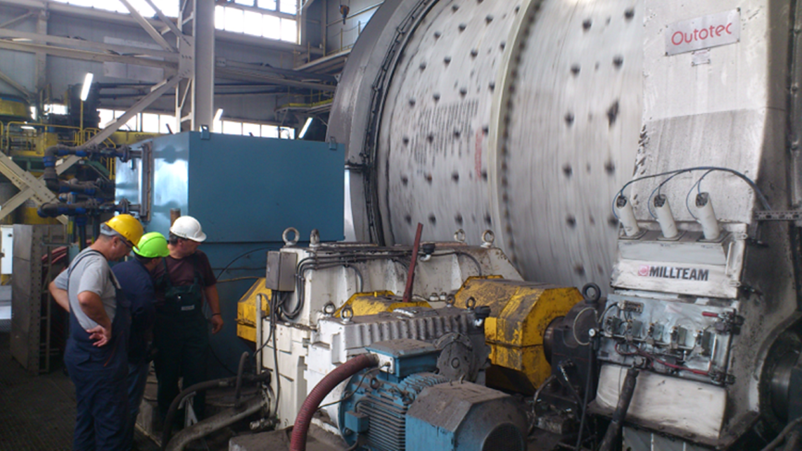 Autogenous Mill, Aurubis Bulgaria Autogenous Mill, Aurubis Bulgaria
