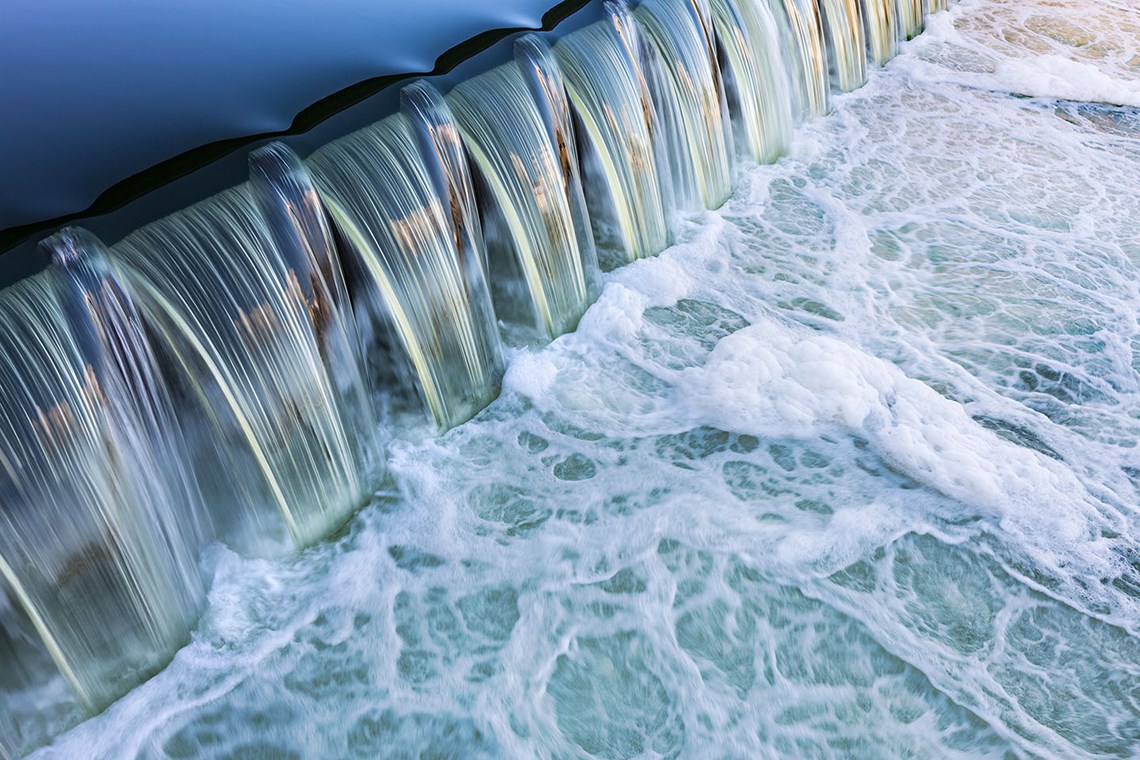 Flowing water Flowing water