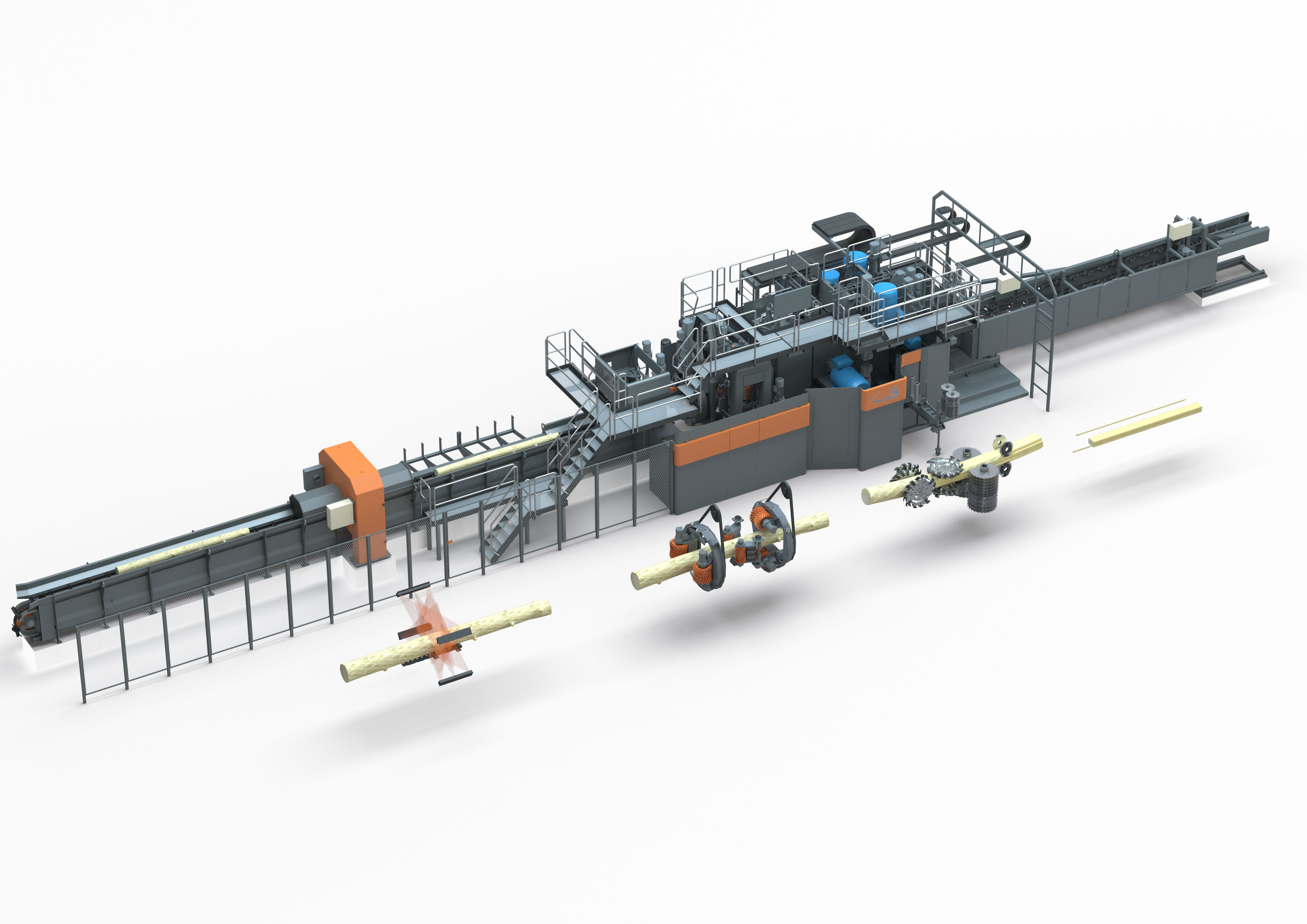 An illustration of the saw line from a bird's eye view. An illustration of the saw line from a bird's eye view.
